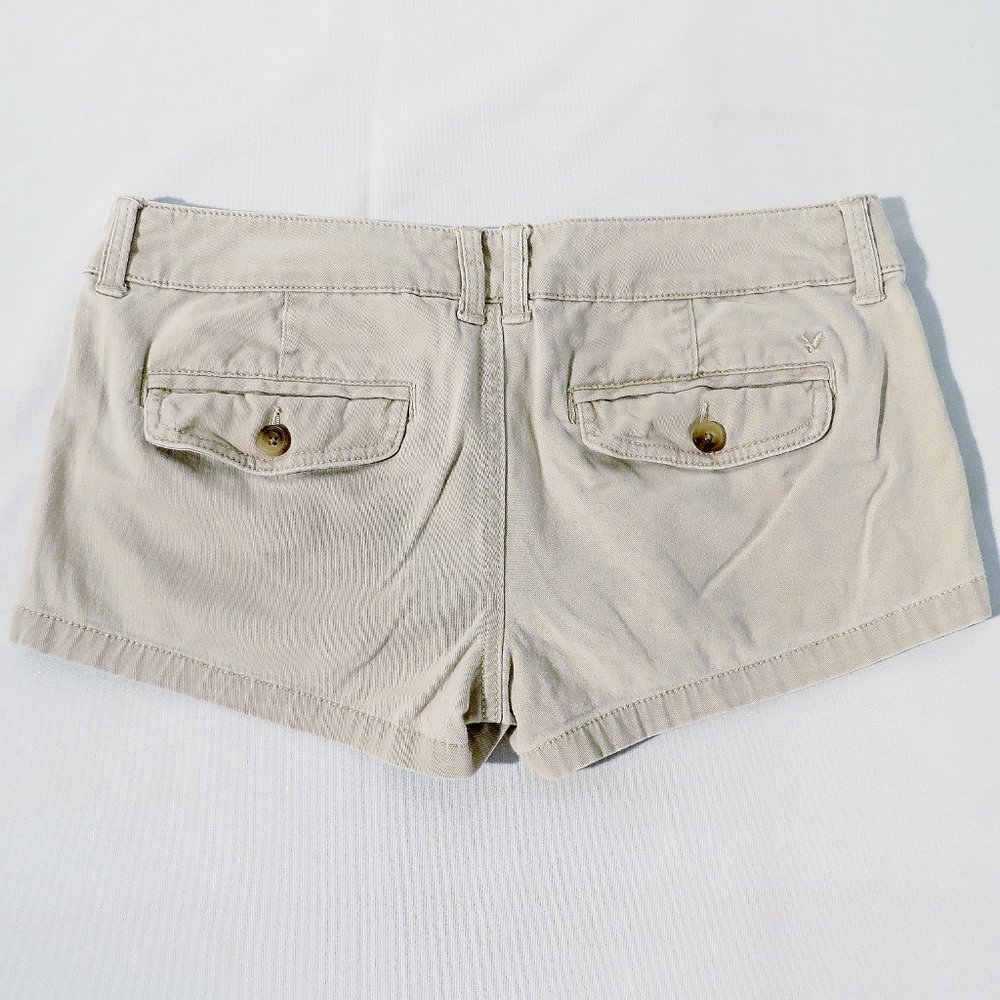 Lot of 3 Women's 2 & 5/6 (Actual 30.5" x 2.5") AEO & Aeropostale Shortie Shorts - Picture 10 of 11